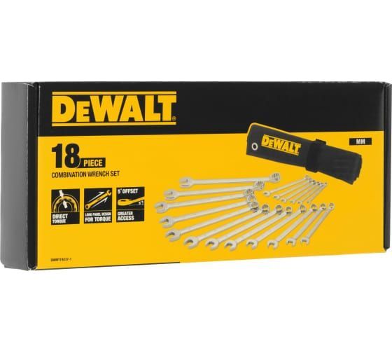 DEWALT набор из 18-ТИ комбинированных ключей DWMT19237-1