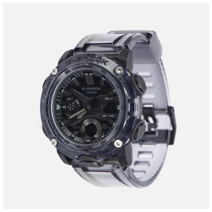 Наручные часы CASIO Наручные часы Casio GA-2000SKE-8AER, бесцветный, черный