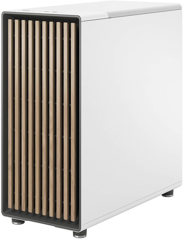 Корпус Fractal Design North TG Clear, Mid Tower, FD-C-NOR1C-04, белый