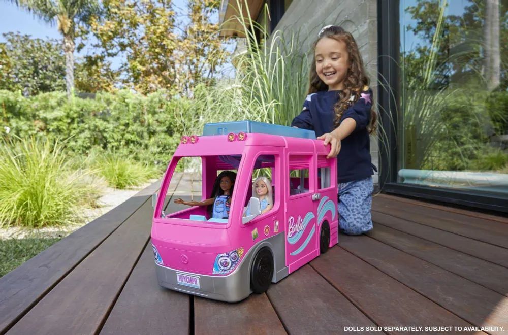 Барби Кемпер DreamCamper Автомобильный игровой набор Barbie Camper HCD46