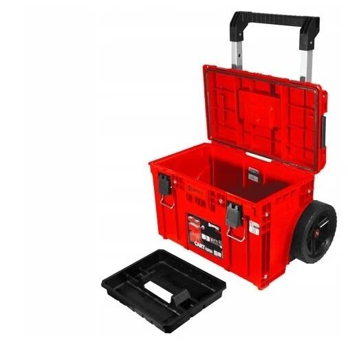 Ящик для инструментов Qbrick System PRIME Cart Red Ultra HD Custom 595x425x660 мм