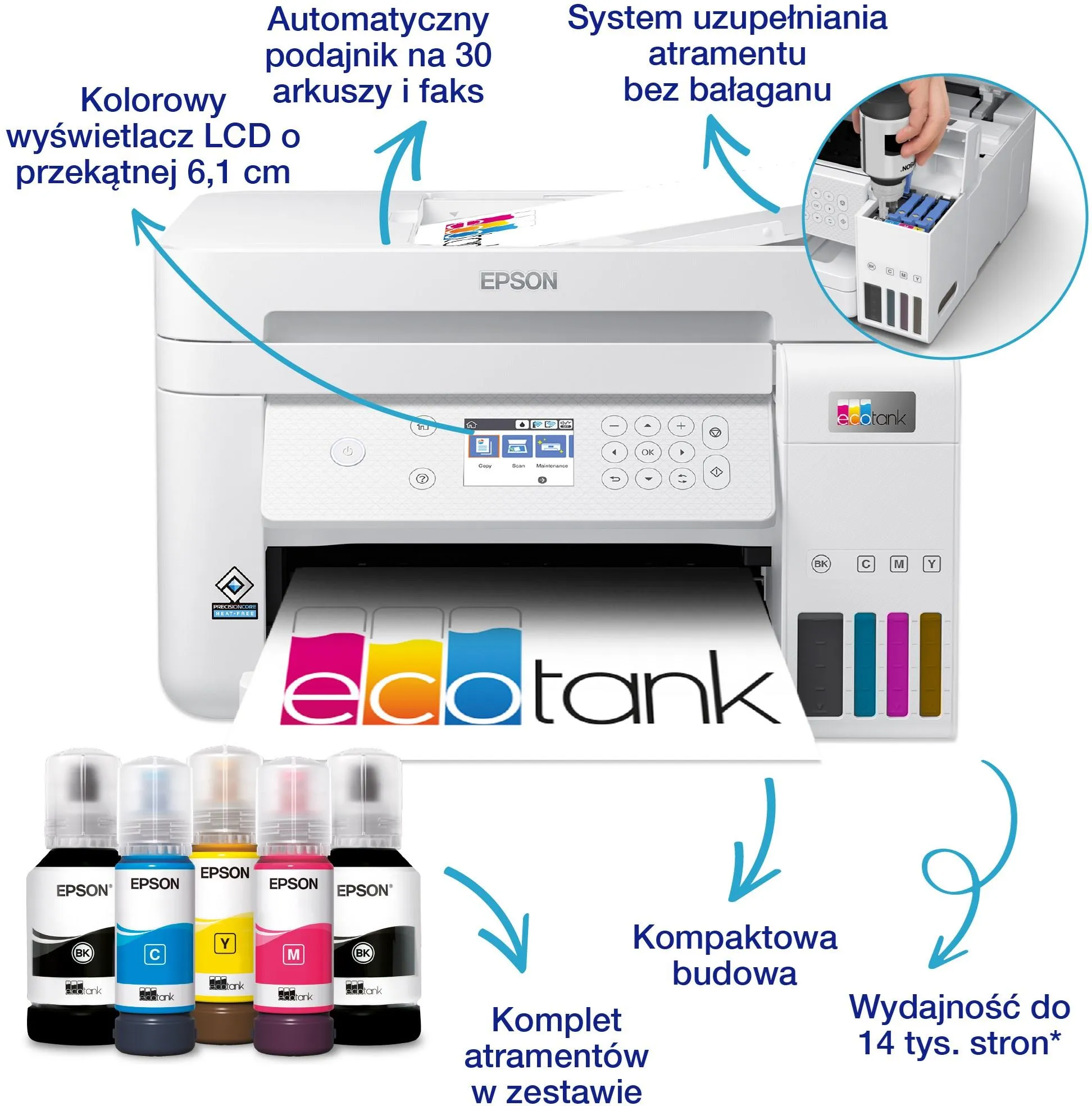 МФУ Epson EcoTank L6276