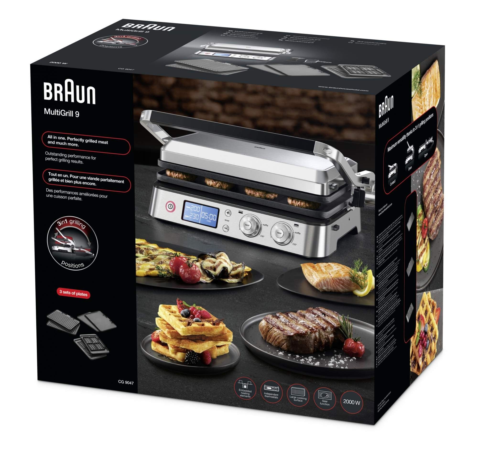 Гриль BRAUN MultiGrill CG9047