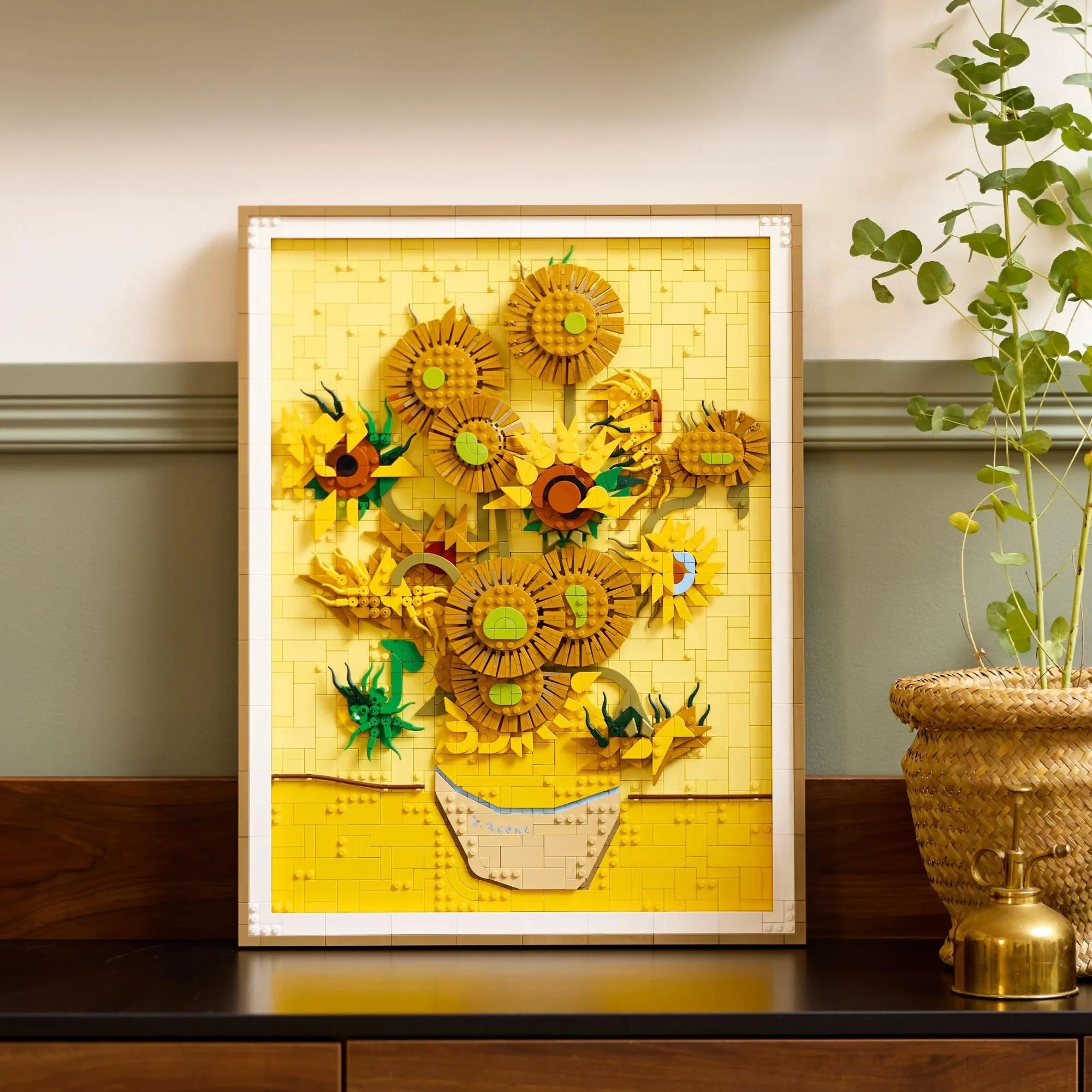 Конструктор LEGO Art 31215 «Подсолнухи» Винсента ван Гога