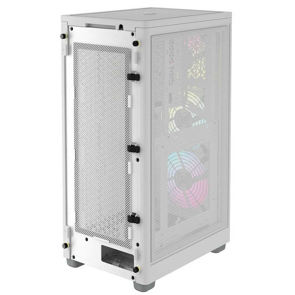 Компьютерный корпус Corsair iCUE 2000D RGB AIRFLOW Mini-ITX, белый цвет
