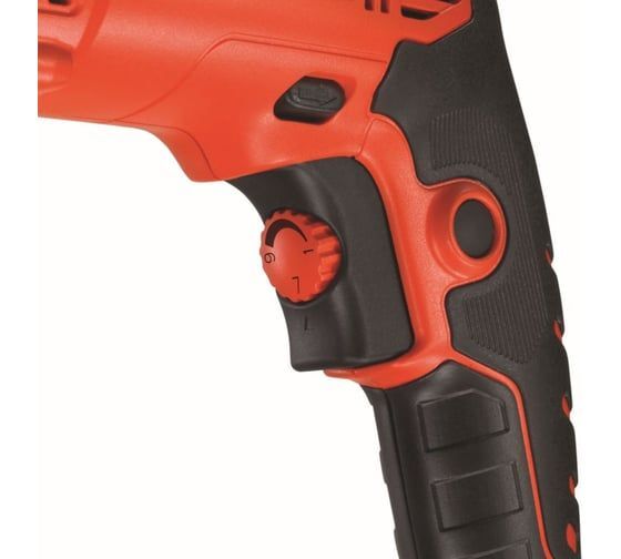 Ударная дрель BLACK+DECKER KR1102K, 1100 Вт, без аккумулятора
