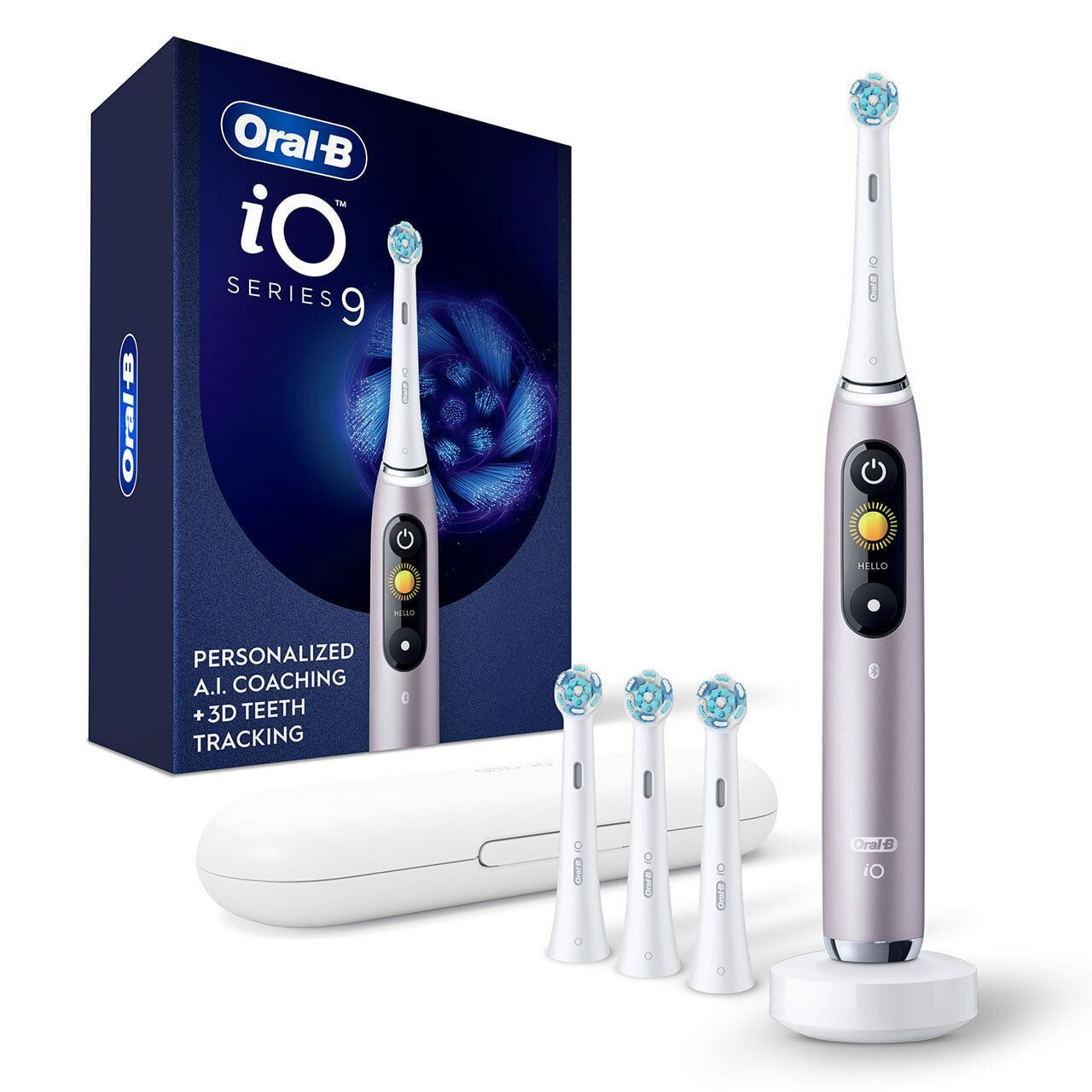Электрическая зубная щетка Oral-B iO 9N rose quartz