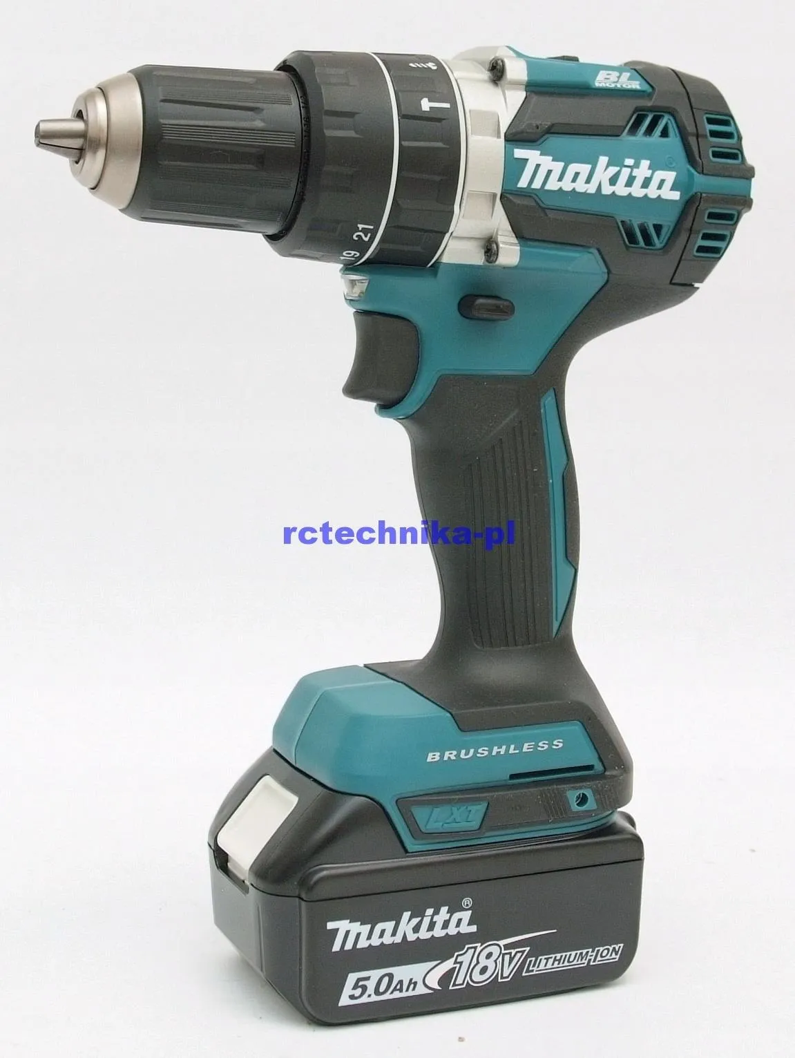Аккумуляторная ударная дрель-шуруповёрт Makita DHP484RTJ 18 В, 2×5,0 А·ч АКБ, ЗУ, кейс Makpac