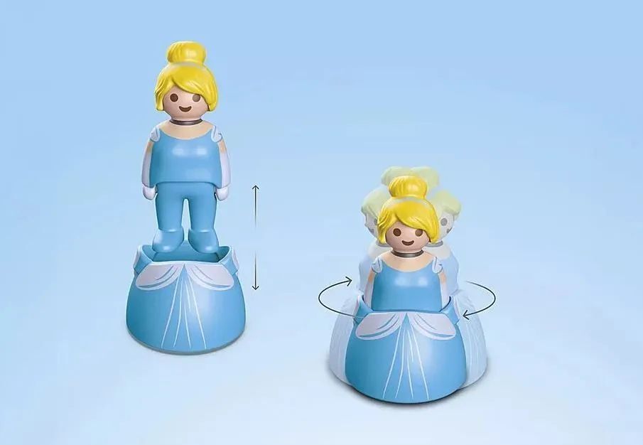 Игровой набор Playmobil 71457 Junior Disney Замок Золушки