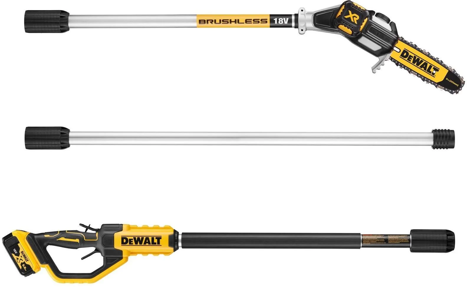 Аккумуляторный высоторез DeWalt DCMPS567P1