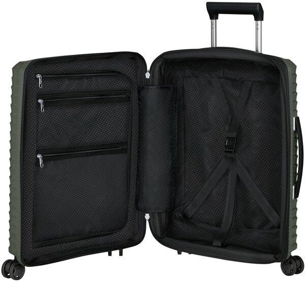Чемодан Samsonite Upscape 55 см, 45 л, зеленый