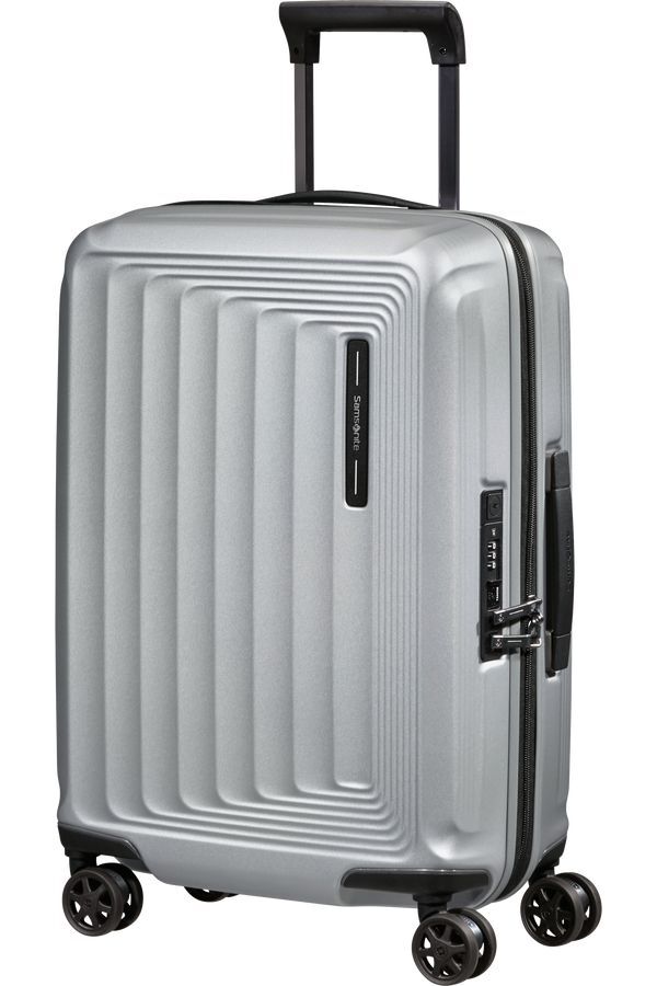 Чемодан Samsonite Nuon 134399-4052 55см 38/42л Matt Silver