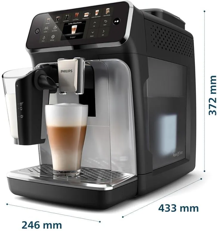 Кофемашина PHILIPS 4400 LatteGo EP4446/70