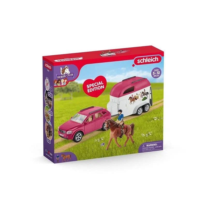 Набор Автомобиль с прицепом и лошадью Schleich 72223
