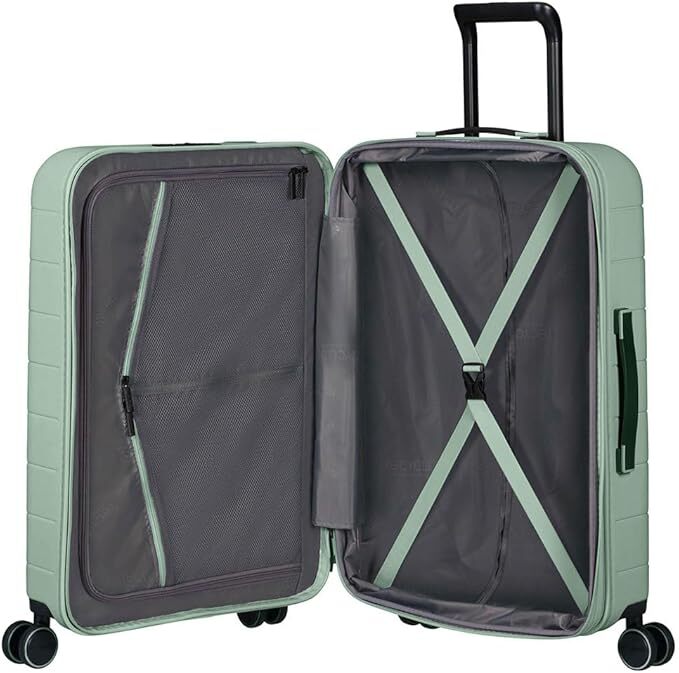 American Tourister чемодан Spinner EXP TSA Nova Stream Nomad Green 67