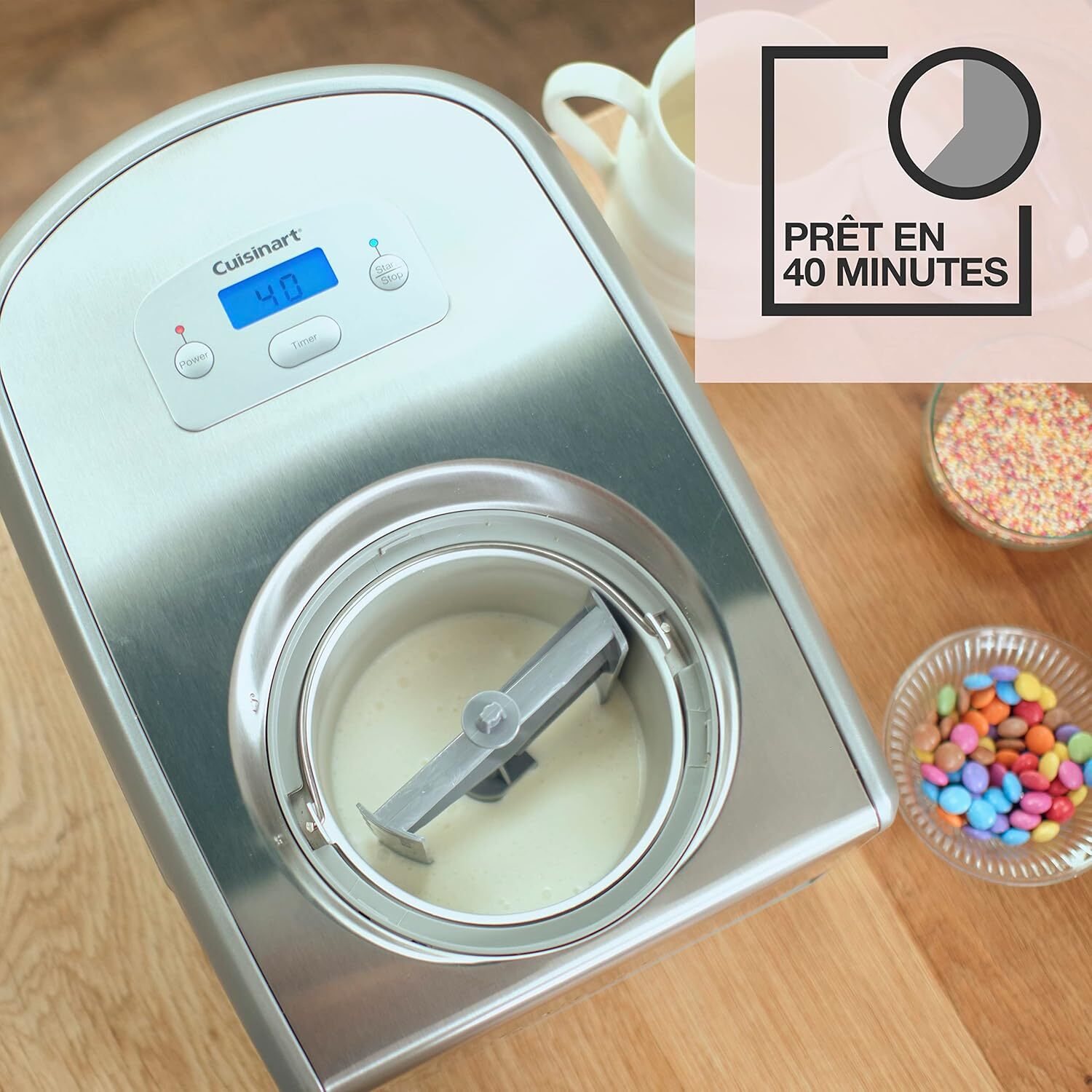 Машина для производства мороженого Cuisinart ICE100E