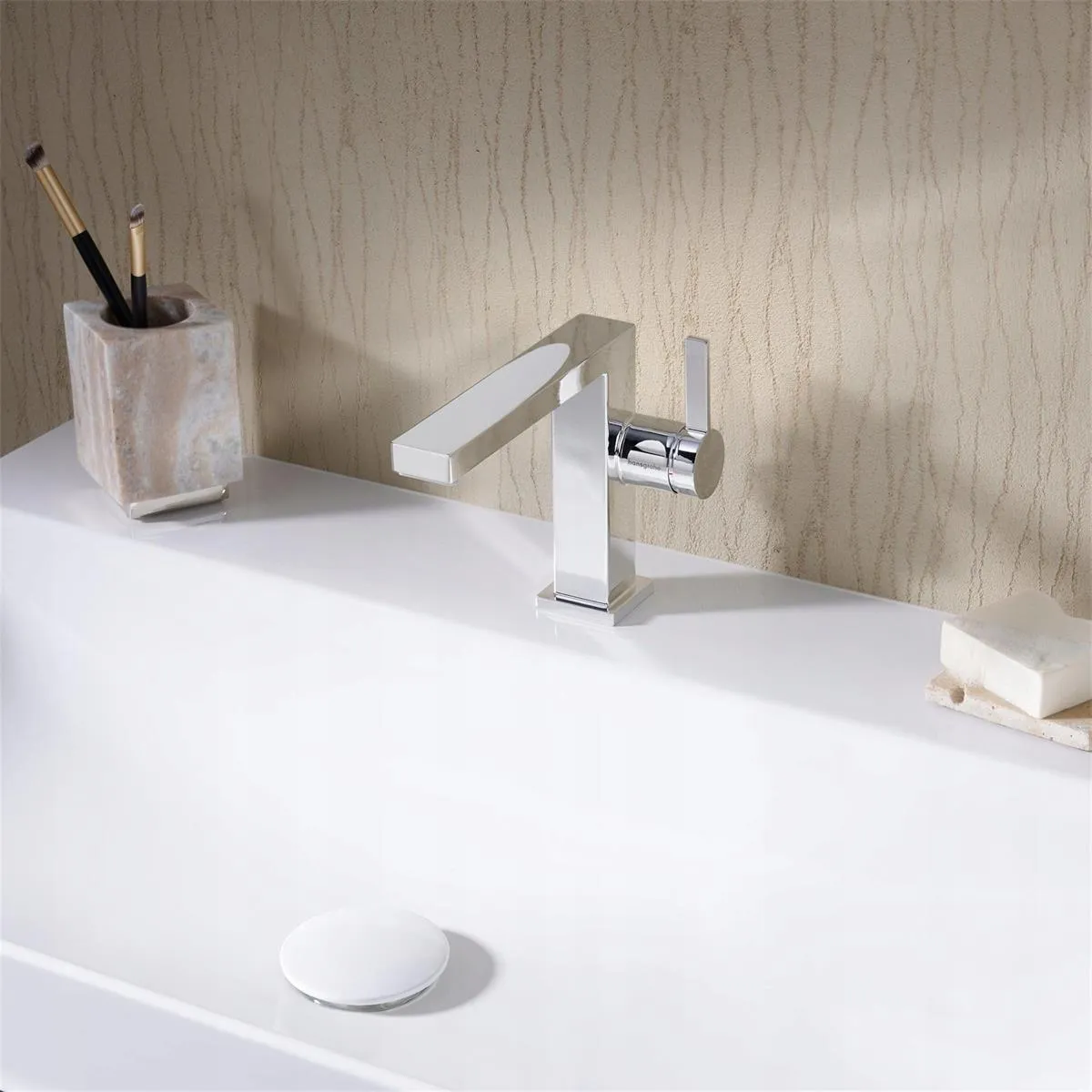 Смеситель для раковины Hansgrohe Tecturis E 110 Fine, хром 73020000