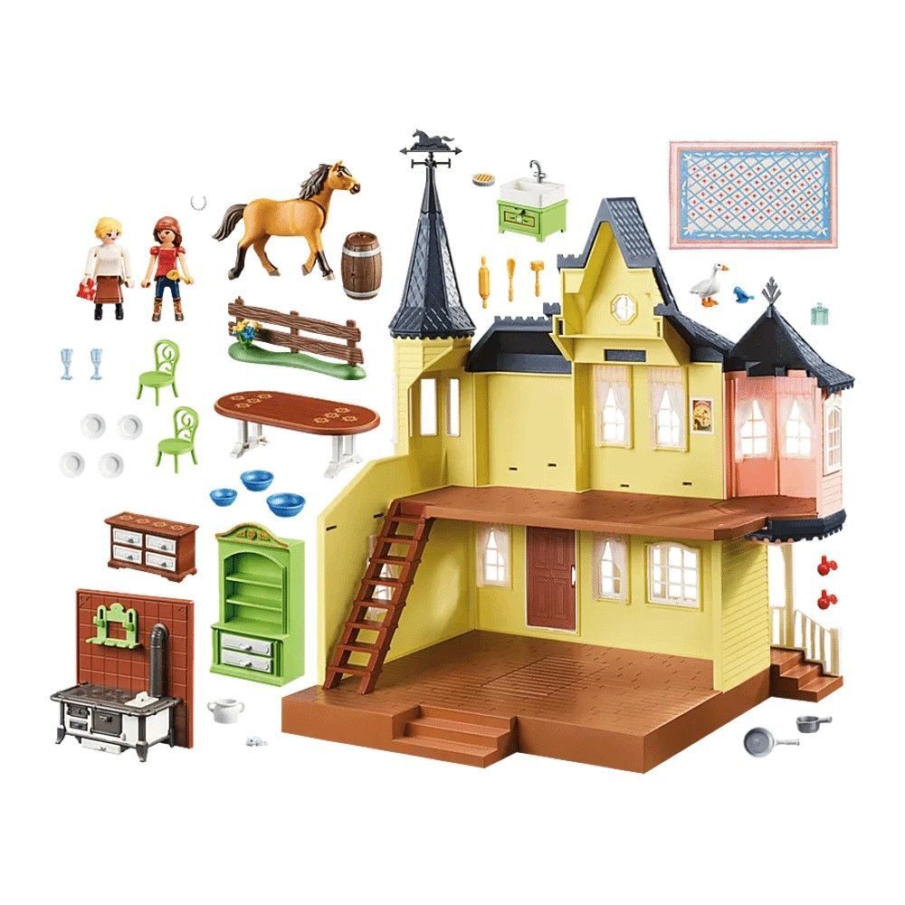 Конструктор Playmobil Дом Счастливчиков Лаки 9475
