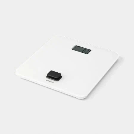 Brabantia Цифровые весы для ванной комнаты, работа без батареек, Белый, 281365