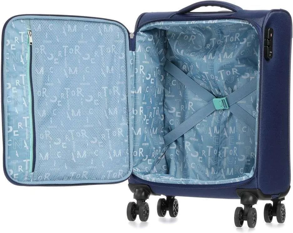 Чемодан American Tourister Sea Seeker 55 см, 36 л, Navy