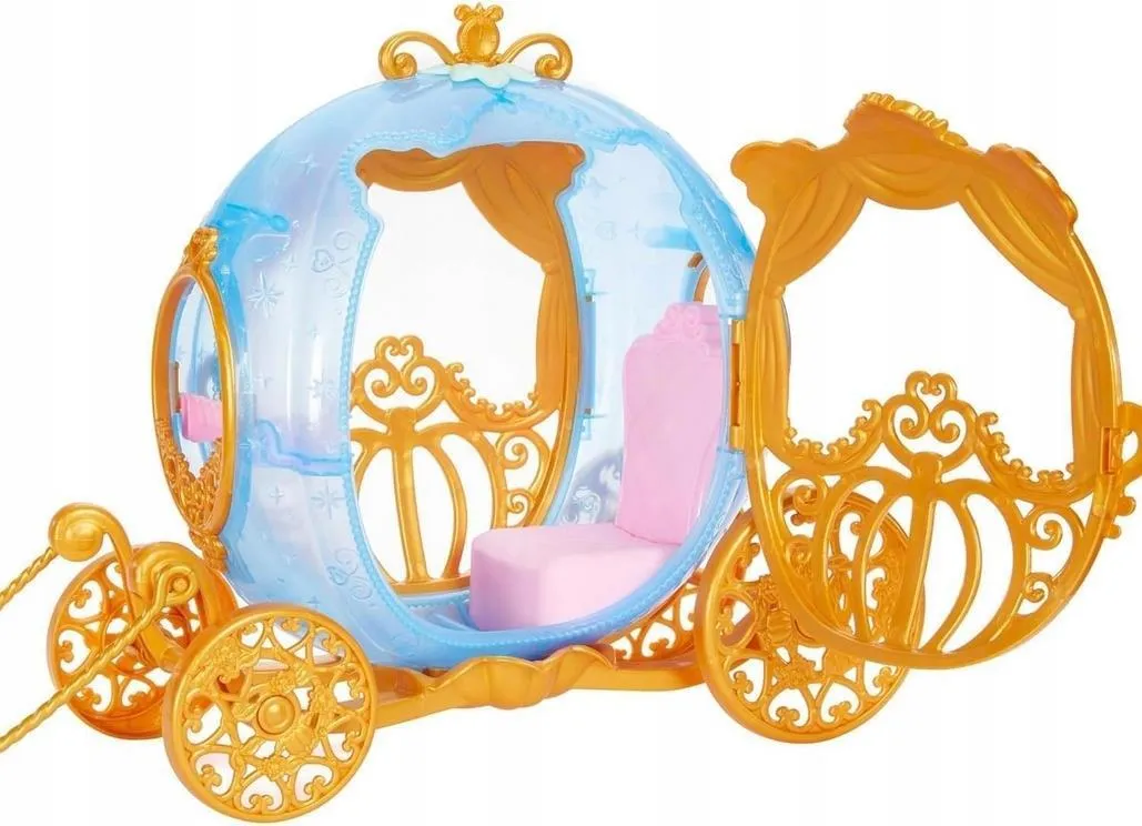 Кукла Mattel Disney Princess - Кукла Золушка с каретой и лошадью HYM33