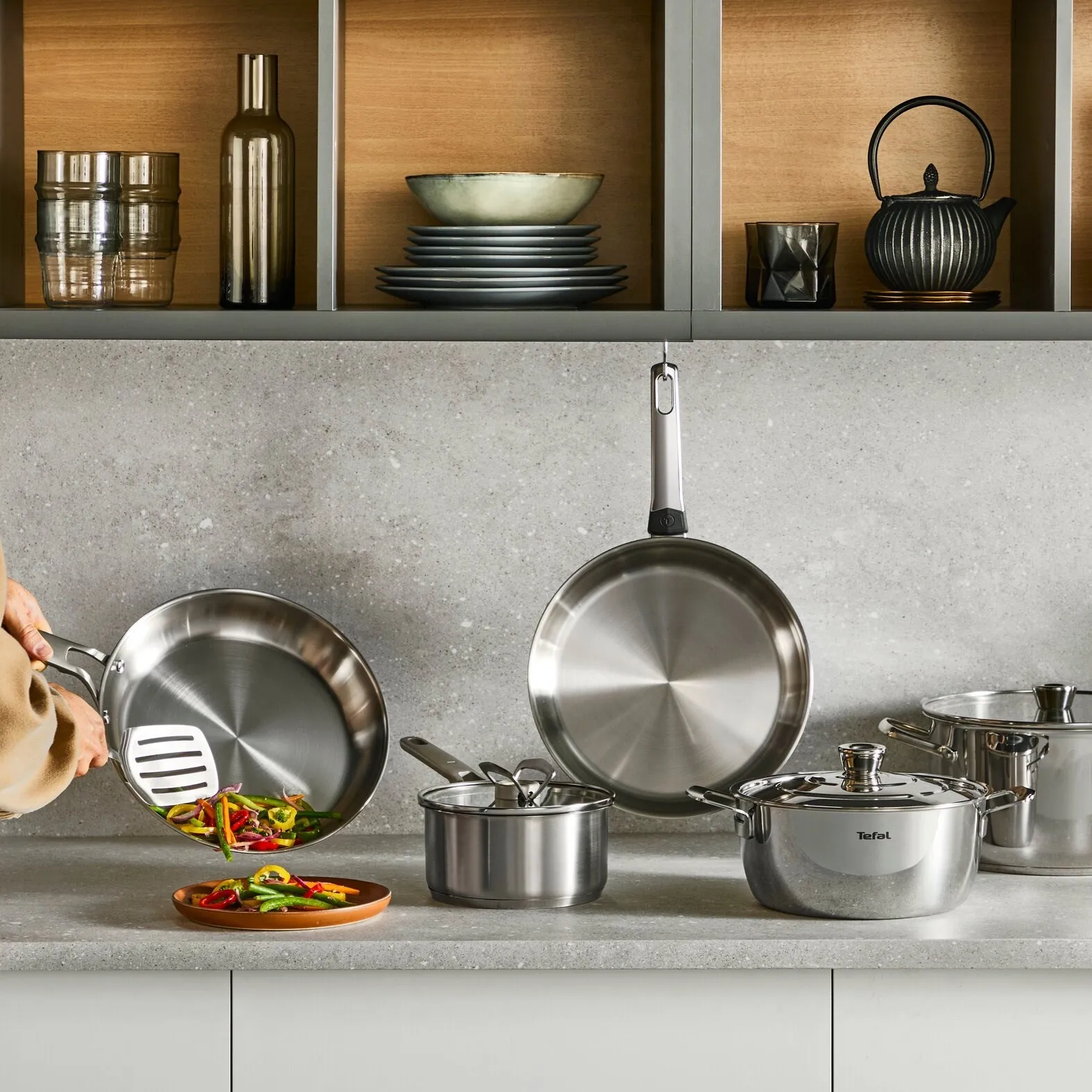 Кастрюля Tefal Space+ Emotion+ 11,4 л E3366955