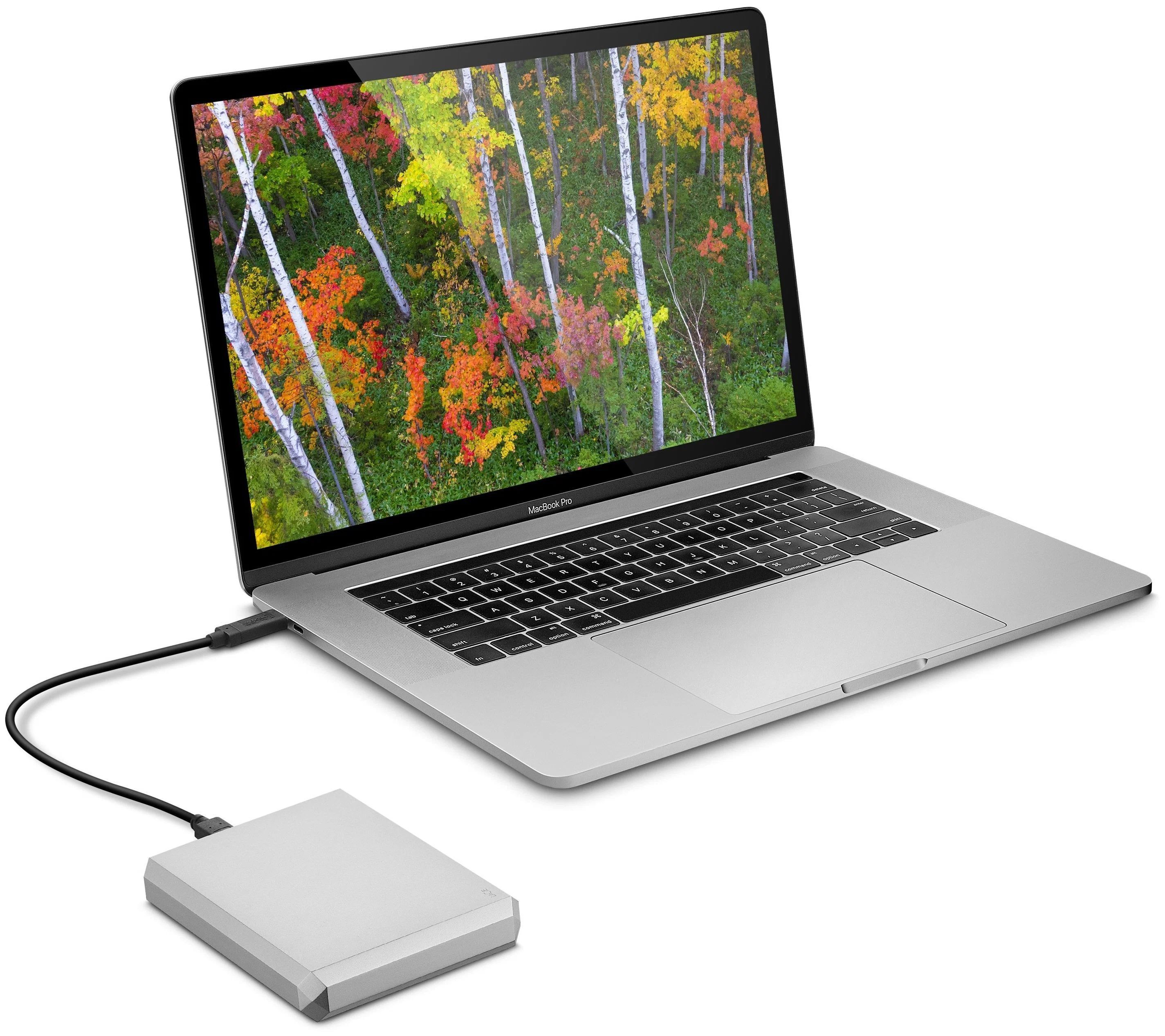 Внешний жесткий диск LaCie STHG4000400 4TB LaCie Mobile Drive 2.5" USB 3.1 TYPE C Moon Silver