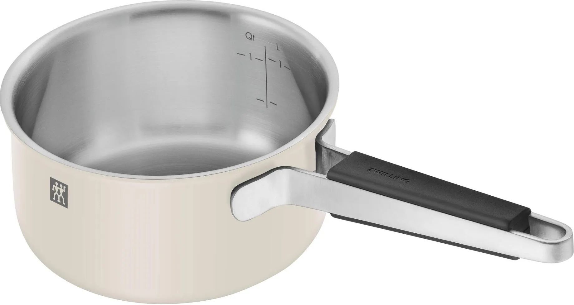 Набор из 3 кастрюль с крышками Zwilling Pure Ivory 1028807 бежевый