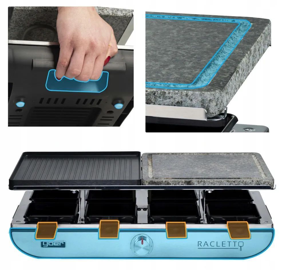 Электрический гриль Raclette YOER ERG04S