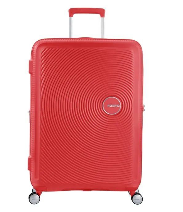 American Tourister Soundbox - Spinner S 55 см, 35,5/41 л, Rot (кораллово-красный)