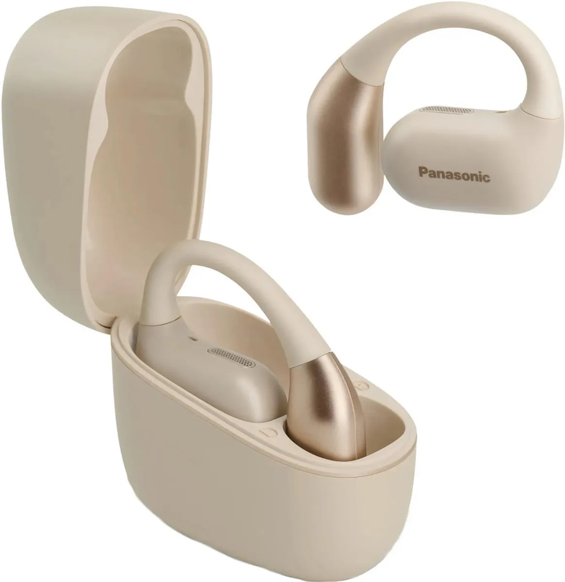 Наушники Panasonic RB-F10 бежевые