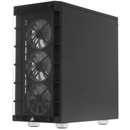 Корпус Corsair iCUE 465X RGB CC-9011188-WW Mid-Tower ATX Smart Case — Black