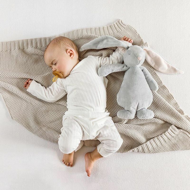 Ночник игрушка кролик Moonie HUMING BUNNY, cloud