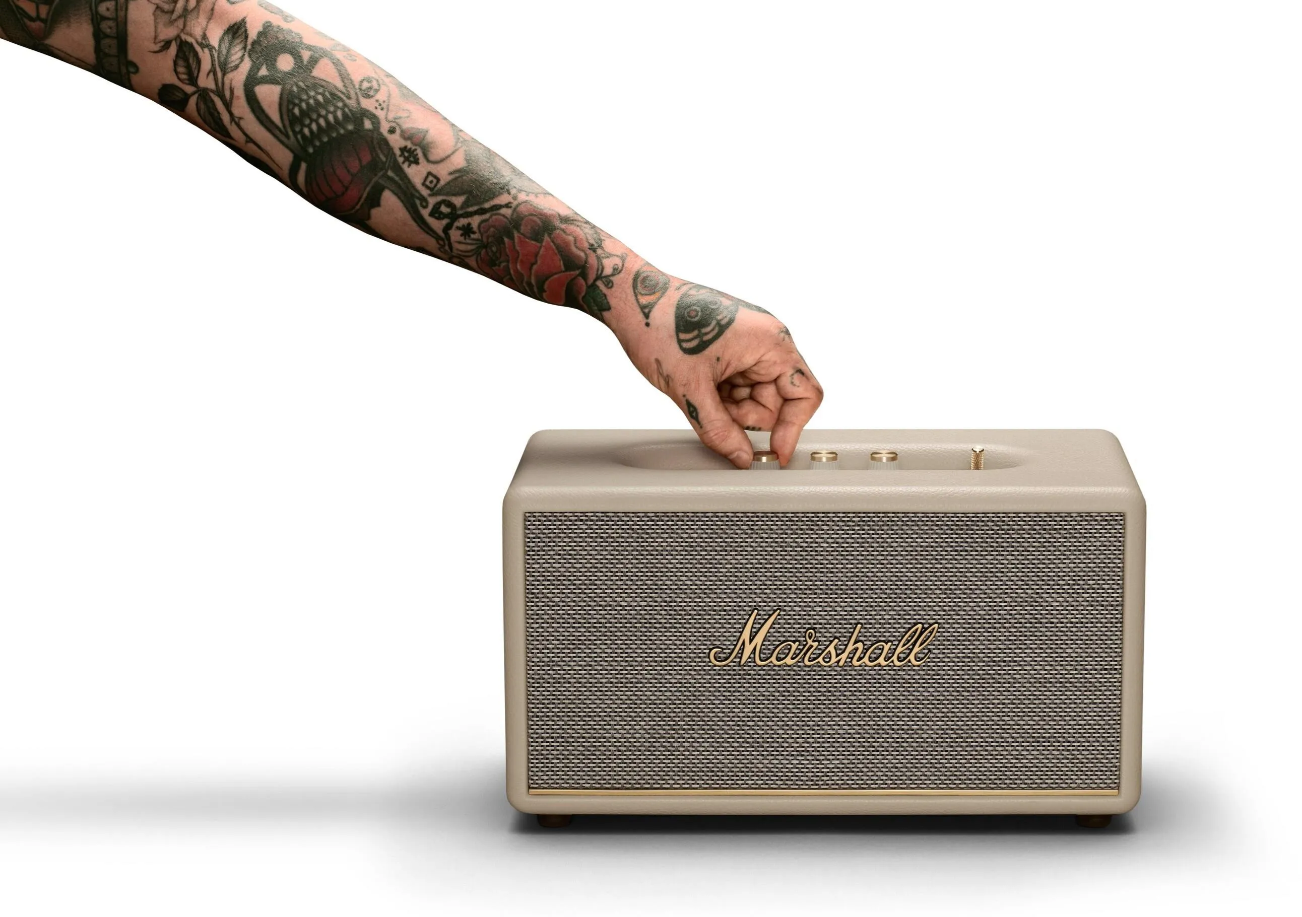 Беспроводная акустическая система Marshall Stanmore III, бежевая