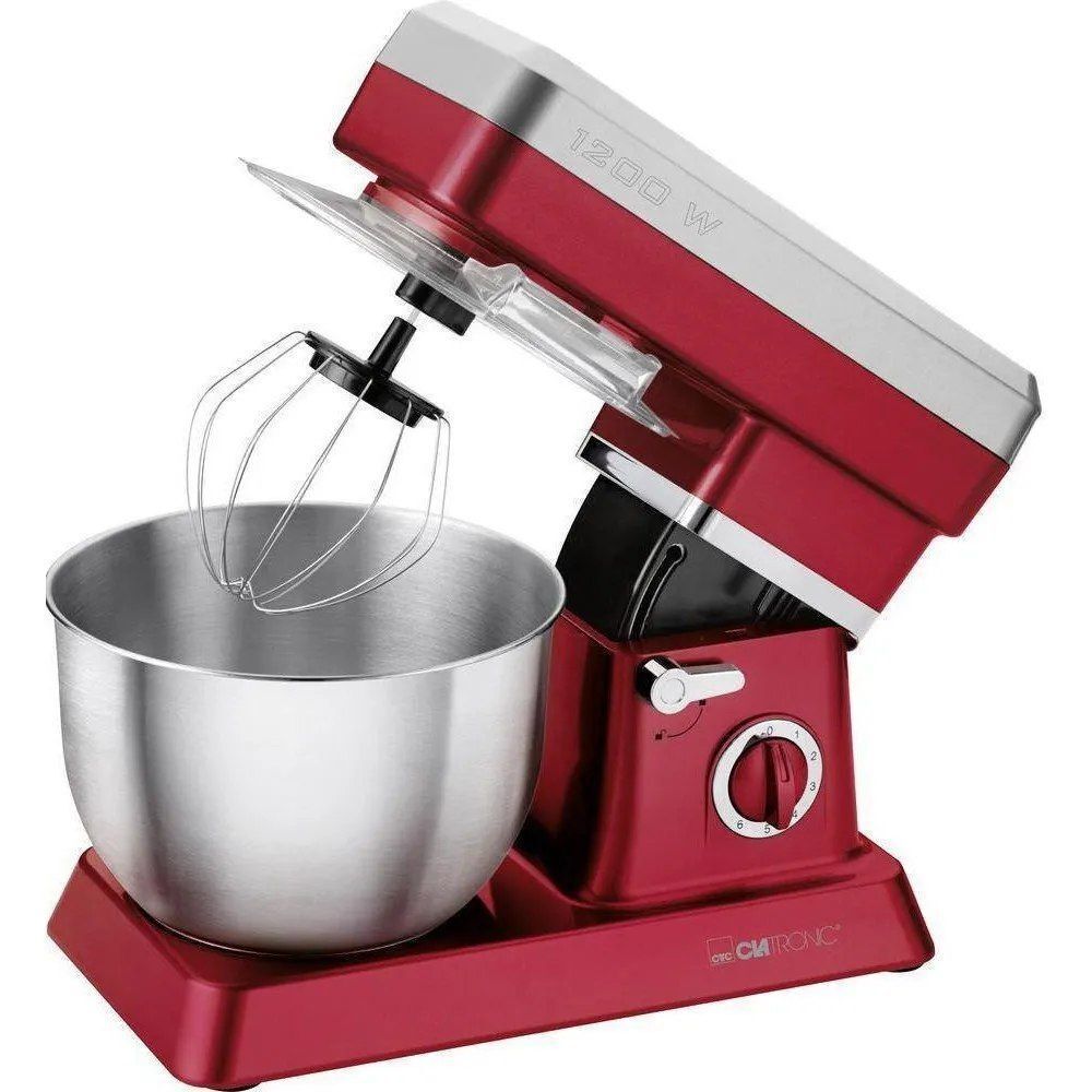Миксер Clatronic KM 3630, красный/серебристый