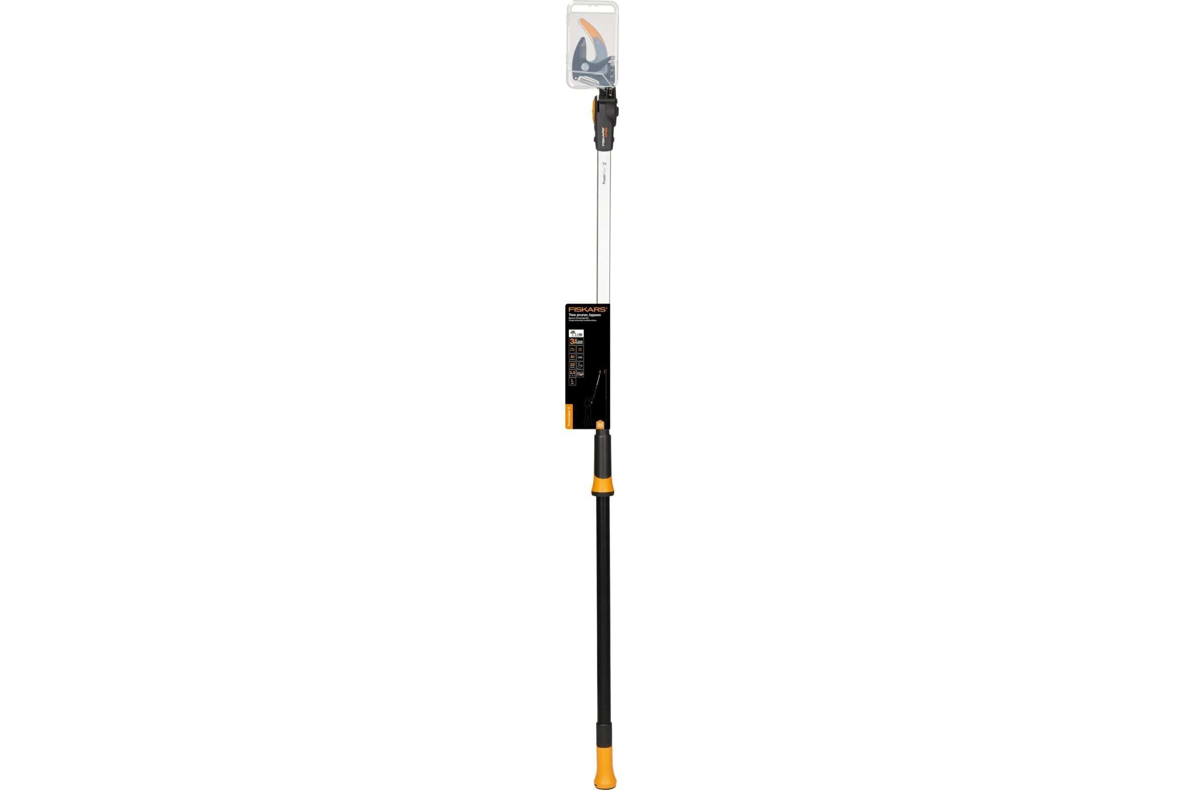 Высоторез FISKARS PowerGear UPX82 черный/оранжевый