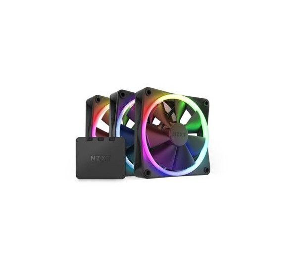Набор вентиляторов для корпуса ПК NZXT F120 RGB Core, черный