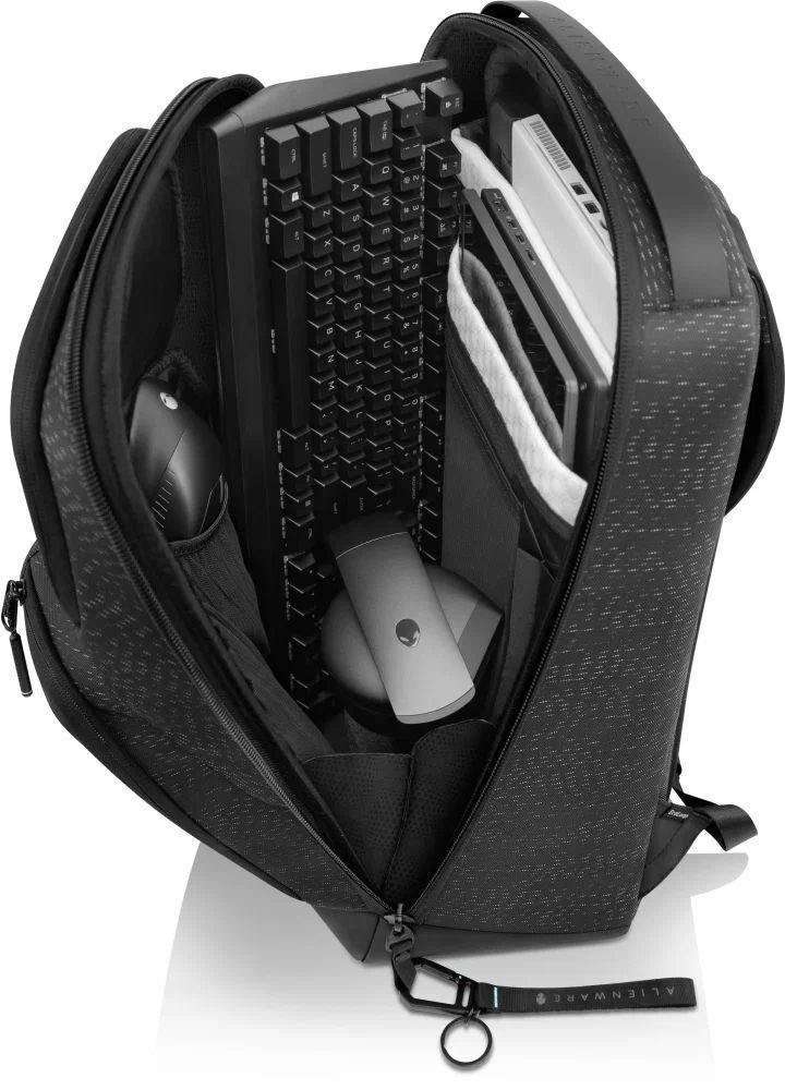Рюкзак Dell Backpack Alienware Horizon Utility aw523p, черный