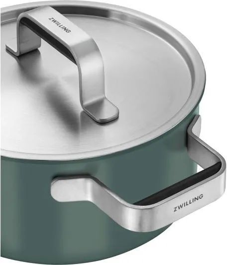 Набор кастрюль ZWILLING PURE 5 кастрюль 9 эл зелёный 1028854