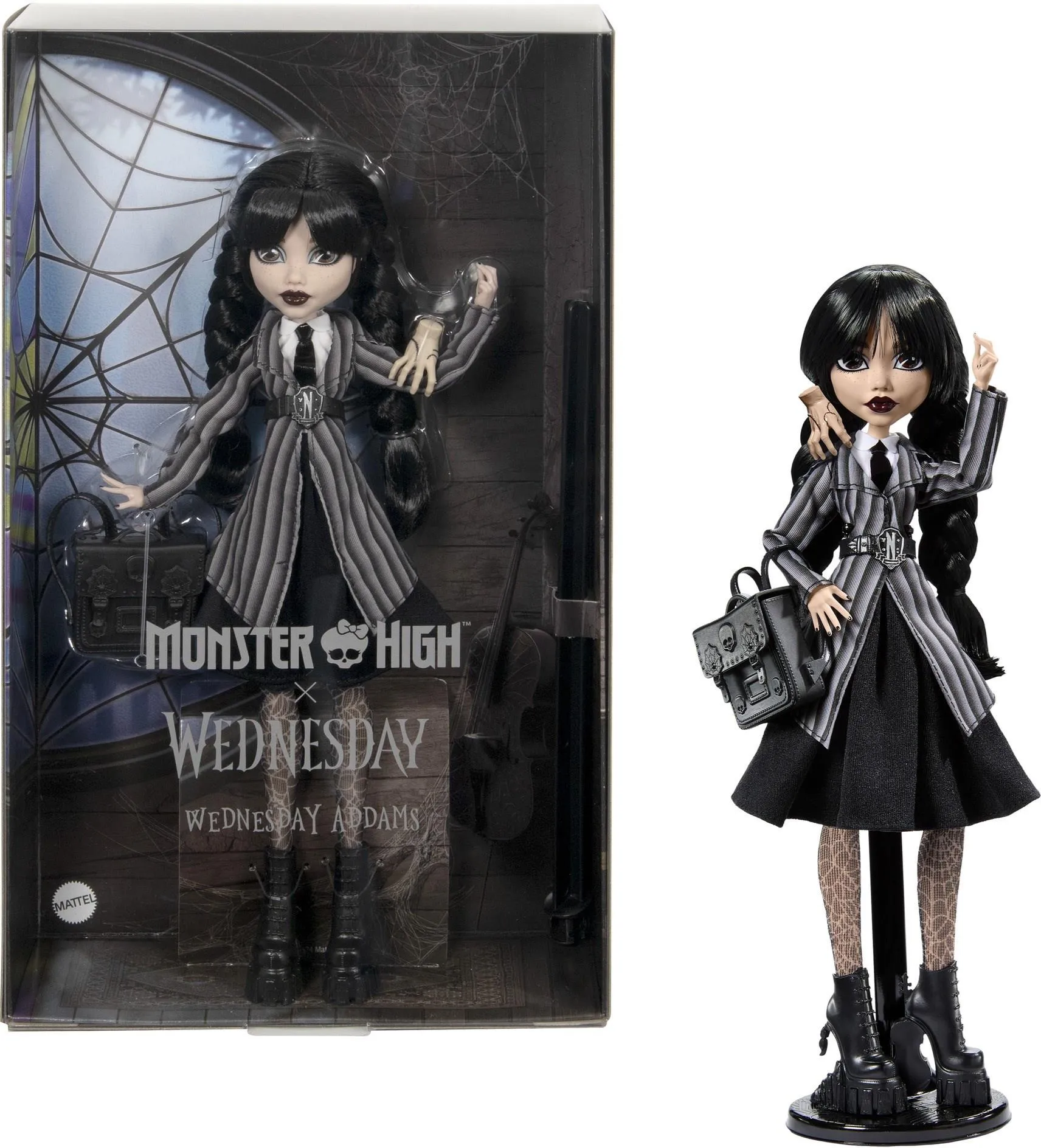 Кукла Mattel Monster High - Wednesday Addams Hxj04