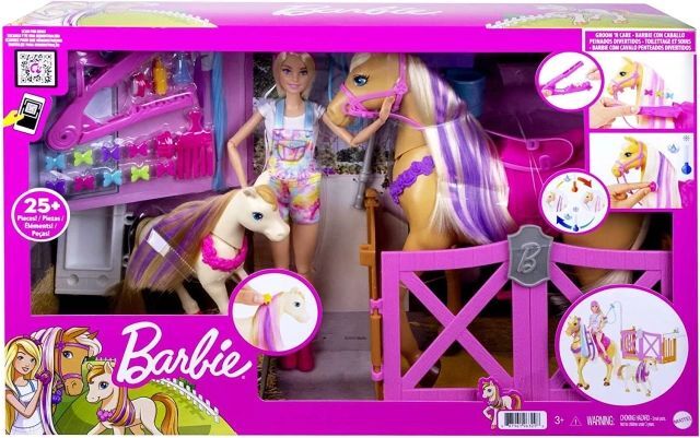Игровой набор Барби и лошадка от Barbie HGB58