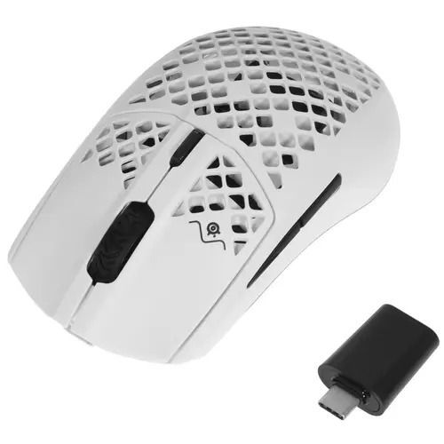 Мышь беспроводная SteelSeries Aerox 3 Snow 2022 62608 белый