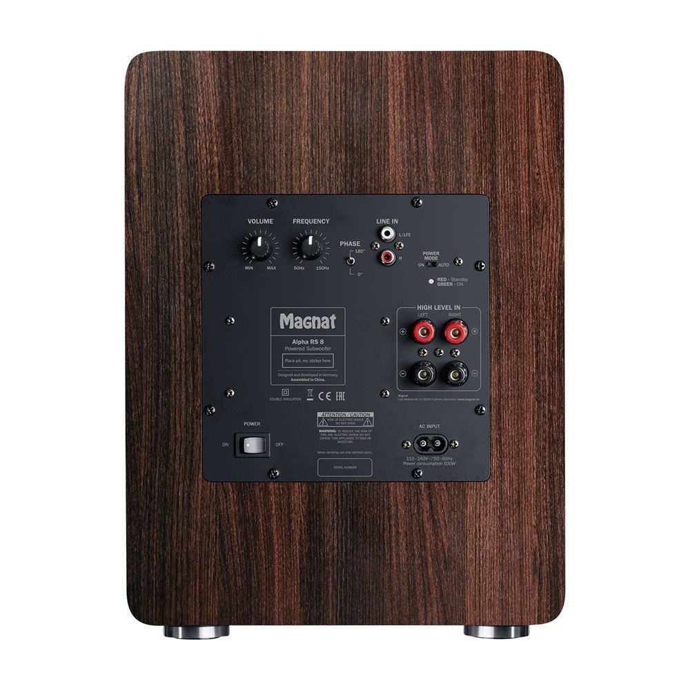 Активный сабвуфер Magnat Alpha RS 8 mocca