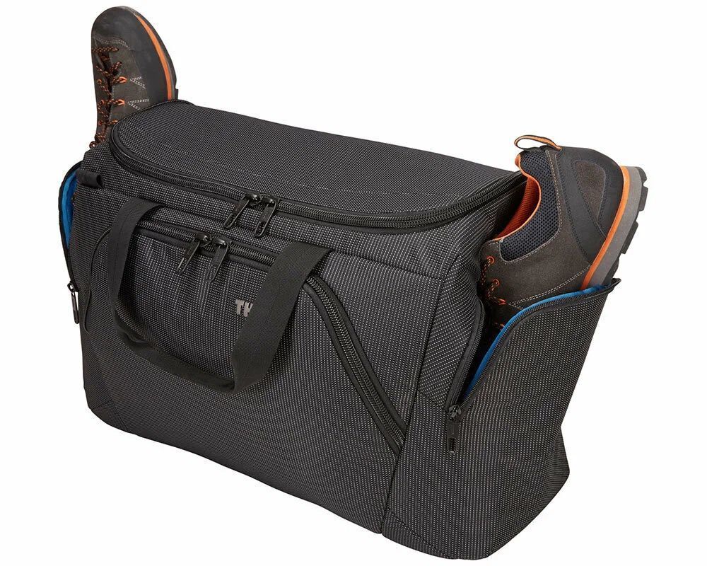 Сумка дорожная THULE 3204048, 44 л, 55х35х25 см, ручная кладь, опорные ножки, плечевой ремень, черный
