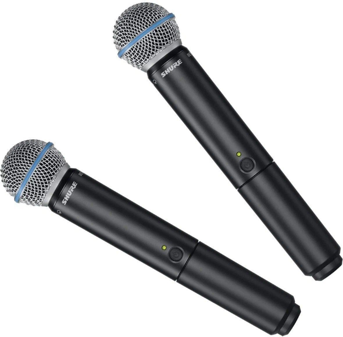 SHURE BLX288E/B58 M17 вокальная двухканальная радиосистема с ручными передатчиками Beta58