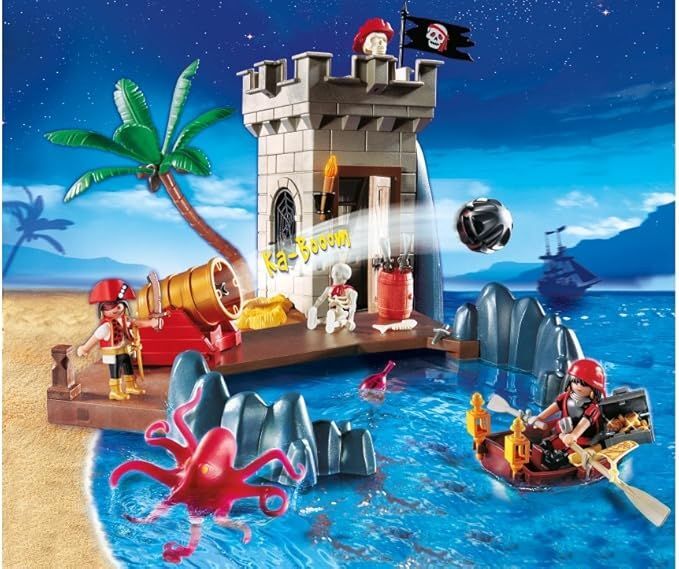 Playmobil пиратская пристань 5622
