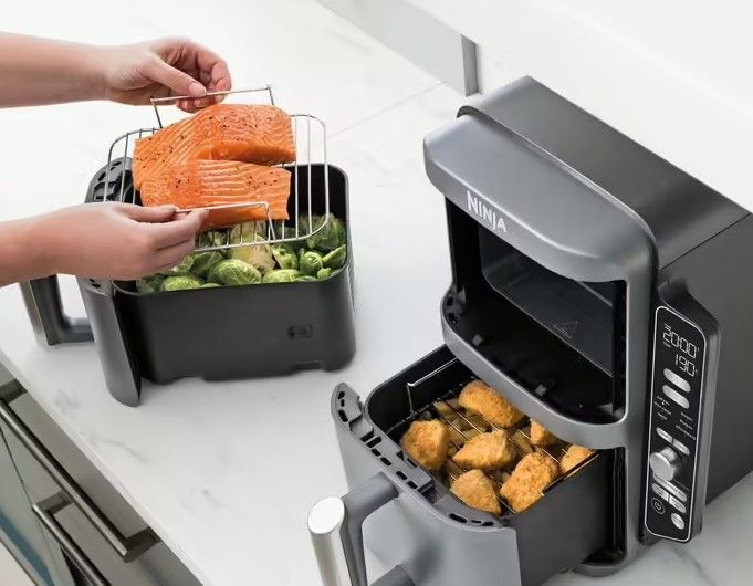 Фритюрница с двойной корзиной Ninja Double Stack XL 9,5 л SL400EU