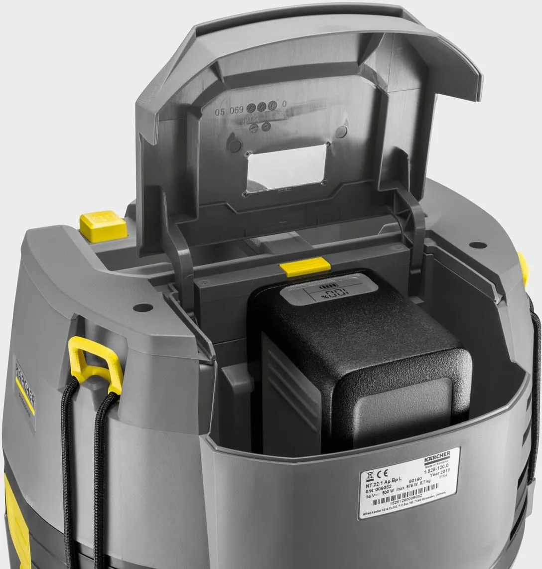 Аккумуляторный пылесос KARCHER NT 22/1 Ap Bp L 1.528-130.0