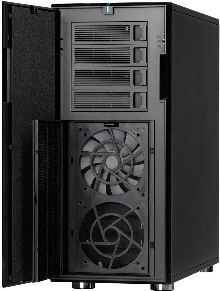 Корпус компьютерный Fractal Design Define XL R2 Black Pearl (FD-CA-DEF-XL-R2-BL)