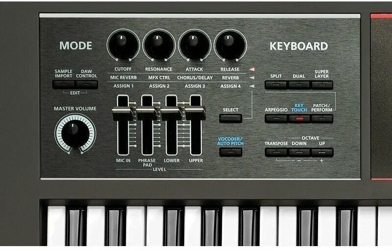 Синтезатор Roland JUNO-DS61 черный/белый